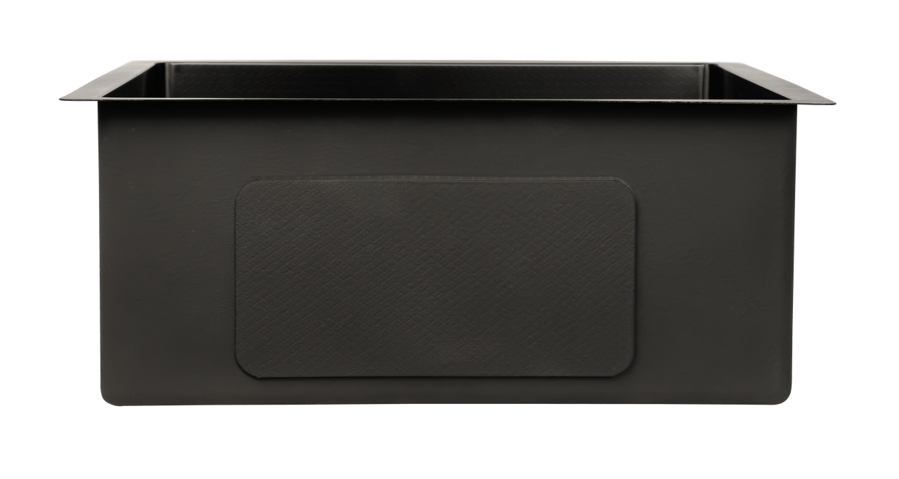 NCE Nano Black Sink Honeycomb Bowl 460x410x200mm