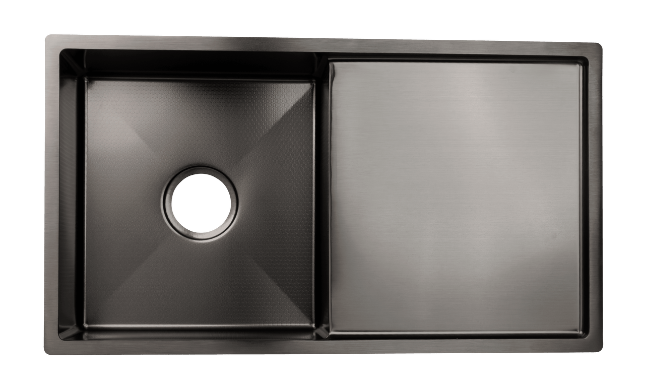 NCE Nano Black Sink Honeycomb Bowl 780x440x200mm
