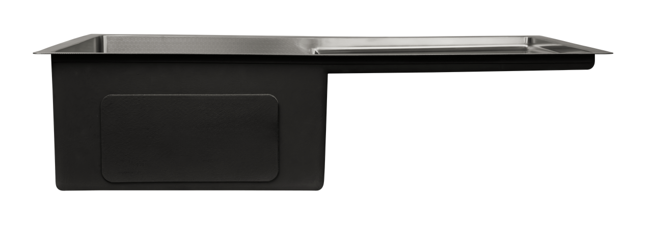 NCE Stainless Steel Sink Satin Honeycomb Bowl 780x440x200mm