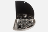 CAN 3 Burner Gas Stove Electronic Ignition Triangular