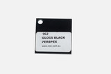 PERSPEX Gloss Black Acrylic Panel 3050mm x 2030mm