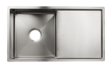 NCE Stainless Steel Sink Satin Honeycomb Bowl 780x440x200mm