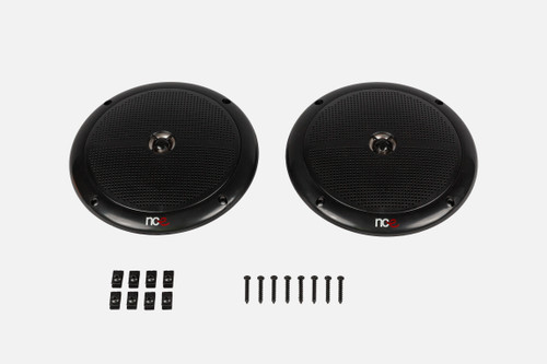 NCE 6.5" Marine Speaker Black