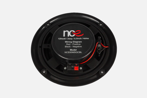NCE 6.5" Marine Speaker Black