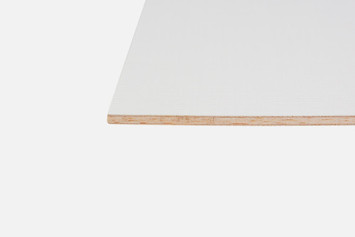 NCE Single-Sided White Embossed Plywood 3.2mm