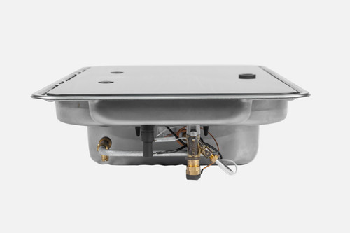 CAN 1 Burner Gas Stove & Sink Right Piezo