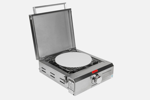 SMITH'S Portable BBQ Inbuilt Flat Lid