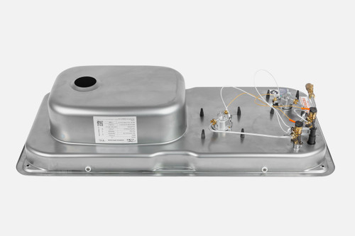 CAN 2 Burner Gas Stove & Sink Right