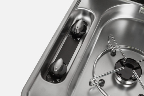 CAN 2 Burner Gas Stove Manual Ignition