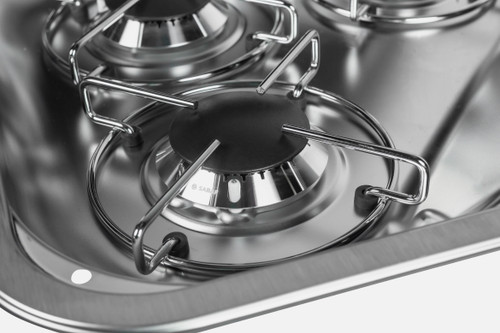 CAN 3 Burner Gas Stove Electronic Ignition Square