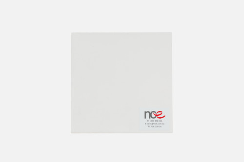 NCE Single-Sided White Leather Grain Plywood 3.2mm