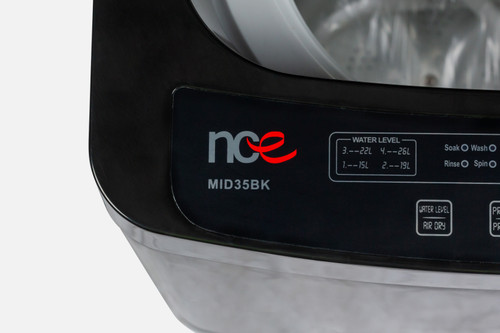 NCE 3.5kg Top Load Washing Machine Black