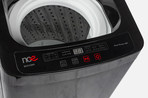 NCE 3.5kg Top Load Washing Machine Black