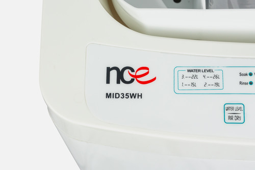 NCE 3.5kg Top Load Washing Machine White