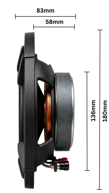 NCE 6.5" Premium External Speakers