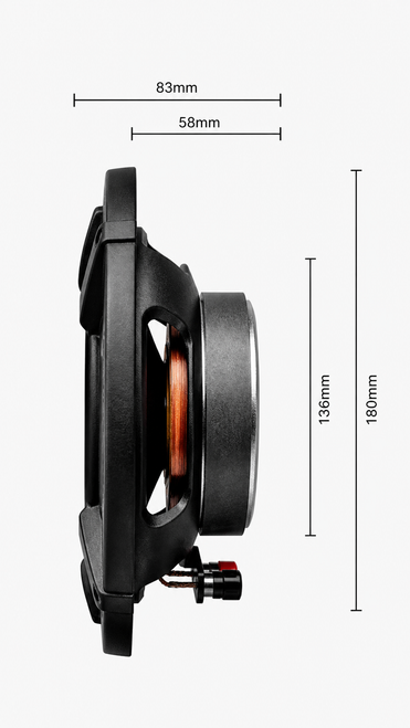 NCE 6.5" Premium Internal Speakers