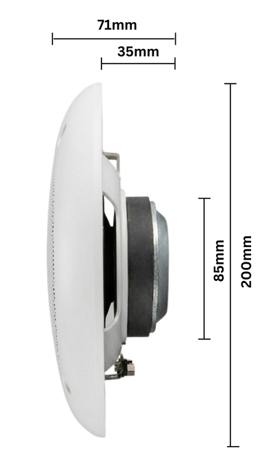 NCE 6.5" Premium Internal Speakers