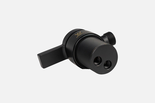 NCE Long Thread Shower Mixer Matte Black