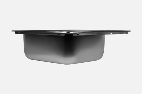 NCE Square Sink With Drainer 585x485x180mm