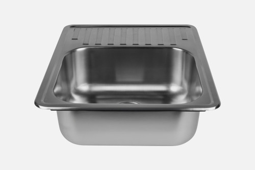 NCE Square Sink With Drainer 585x485x180mm