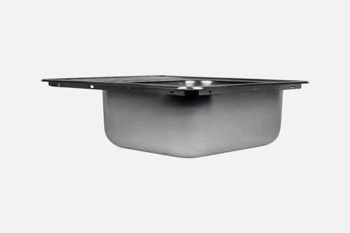 NCE Square Sink With Drainer 585x485x180mm