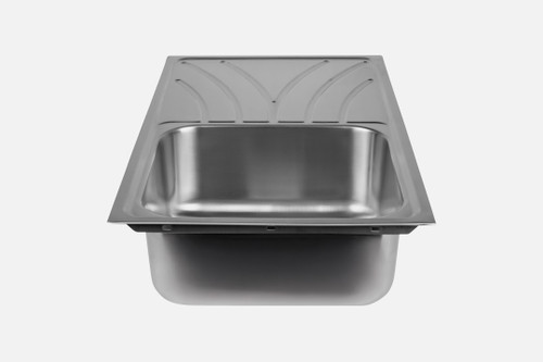 NCE Square Sink With Drainer 780x440x180mm