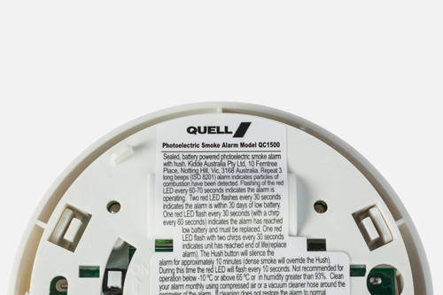 QUELL Caravan Smoke Alarm, 10yr Lithium