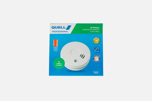 QUELL Smoke Detector Photoelectric Hush/Test