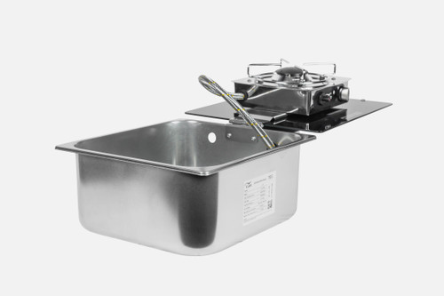 CAN 1 Burner Gas Stove & Folding Sink