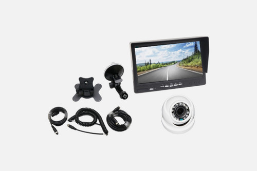 NCE Reverse Camera Kit with 7" Monitor White