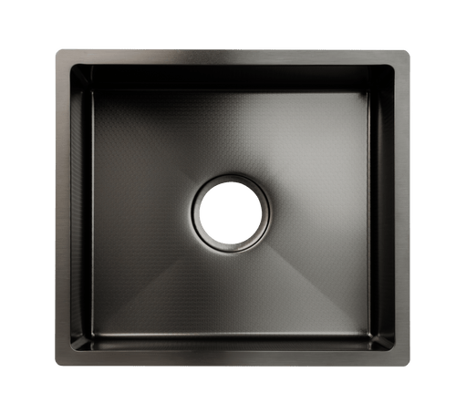 NCE Nano Black Sink Honeycomb Bowl 460x410x200mm