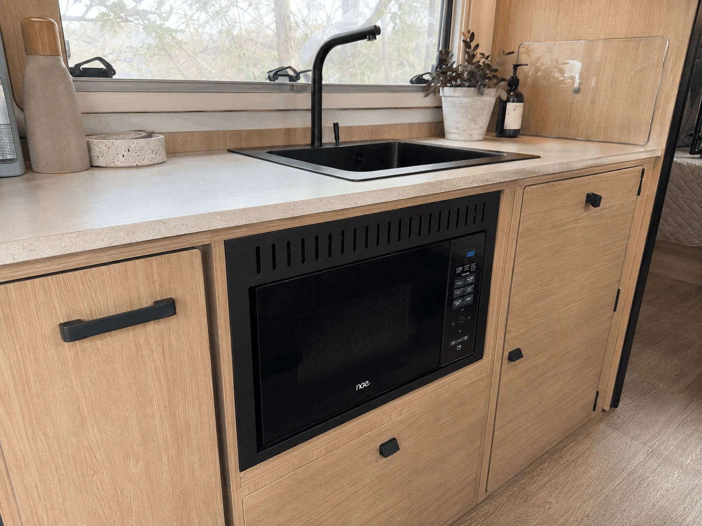 Food prepared using the air fry function of the NCE 29L 4-in-1 Convection Microwave Oven