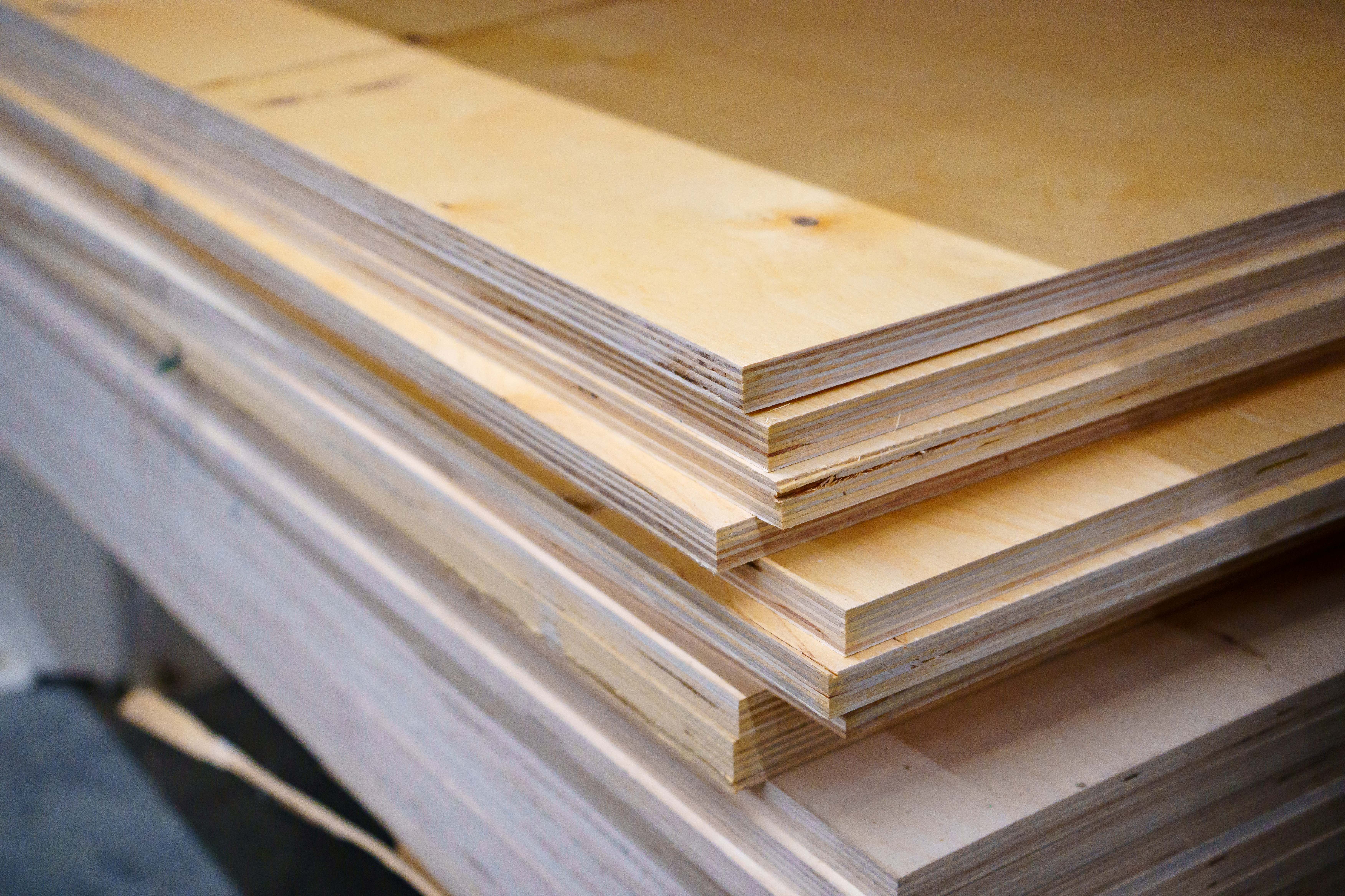Double-Sided Finished Plywood Banner