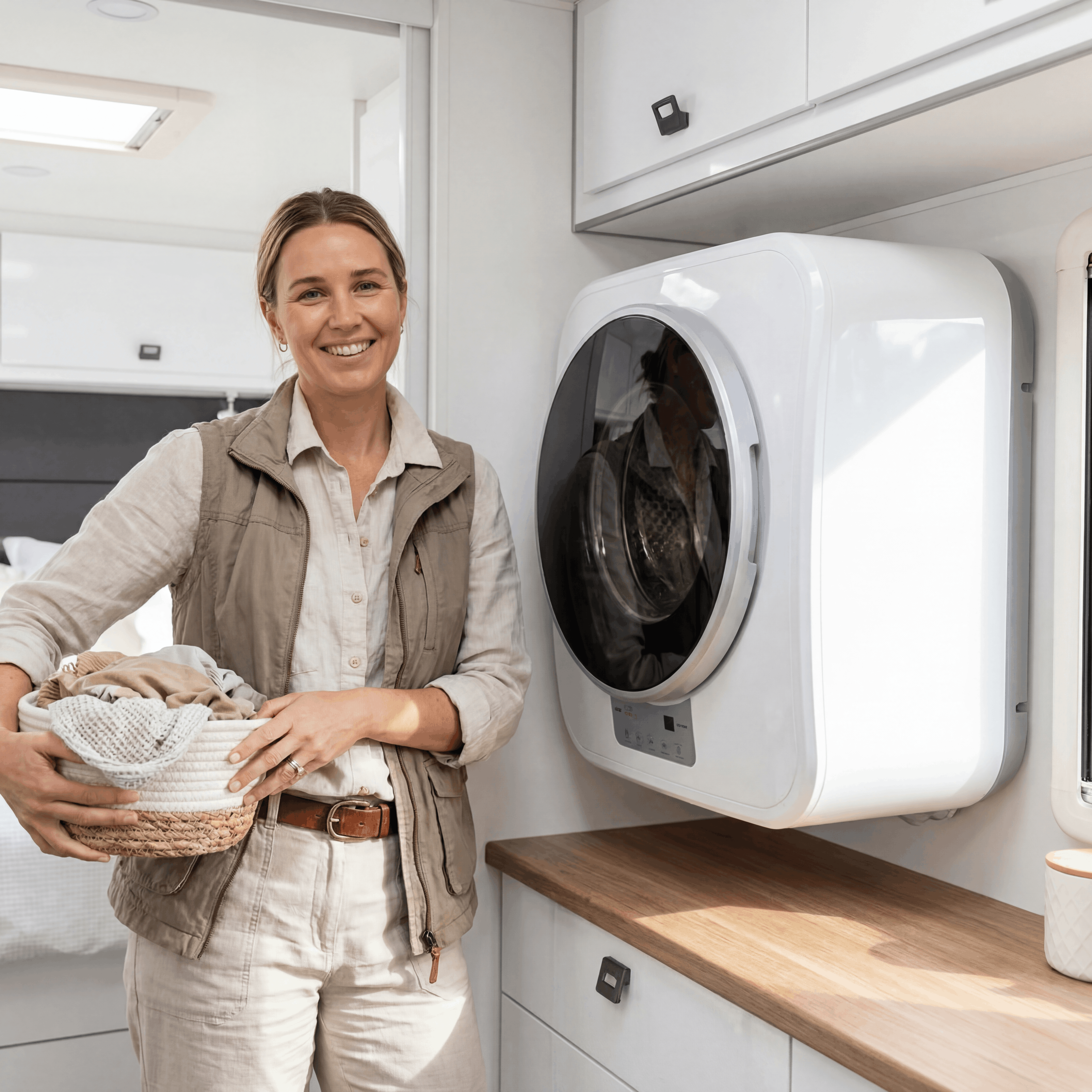 Front-Loader vs Top-Loader Caravan Washing Machines
