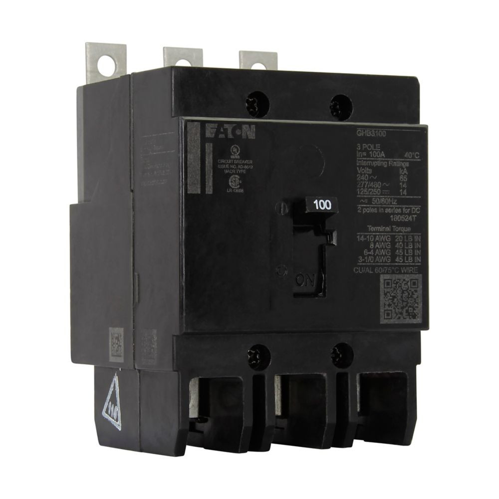 Disjoncteur Industriel EATON EHD1015B15 15A 1 Pôle 277VAC - Neuf Jamais Utilisé (Square D)