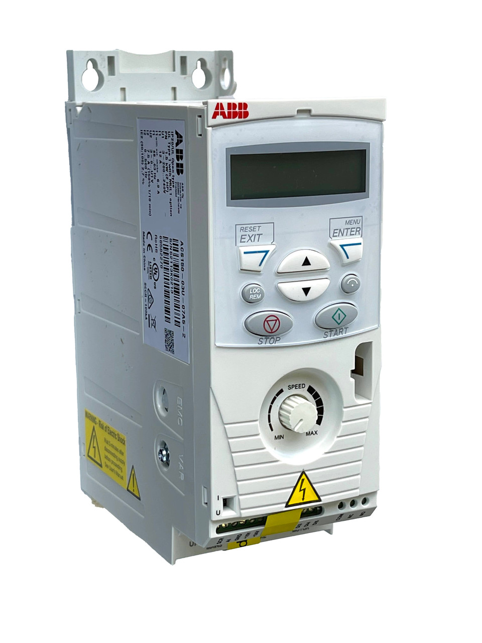 ACS150-03U-01A2-4 - ABB - AC Variable Frequency Drive (0.5 HP, 1.2