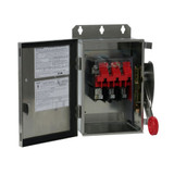 DH362UWK Eaton Heavy Duty Single-Throw Non-Fused Safety Switch (60 Amps, 600V, Three-pole, Three-wire)