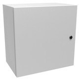 EN4SD202012LG Hammond Manufacturing 20in x 20in x 12in Type 4 Mild Steel Enclosure with Hinged Cover and Quarter Turn Latch