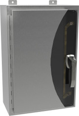 HW36248SSHK | 36 x 24 x 8 NEMA 4X Wallmounted Enclosure