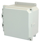 PCJ884HF |  Hammond Manufacturing 8 x 8 x 4 Hinged 2-Screw  Junction Box Cover