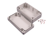 1554K2GY | 6.3 x 3.5 x 3.5 Opaque Lift-Off Screw Cover Enclosure