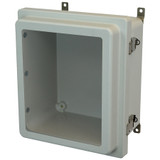 PJ16148RLW | Hammond Manufacturing 16 x 14 x 8 Nema 4X Junction Box Raised Snap Latch Window Cover