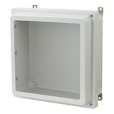 AM1224RHW - Hinged 2-Screw Raised Window Cover Enclosure