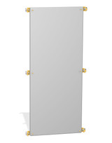 60TWFW | Hammond Manufacturing Steel back panel for use with 60in x 24in enclosures