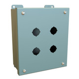 1435MF | Mild Steel Enclosure (25.5mm, 4 Holes)