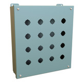 1435MS Hammond Manufacturing Mild Steel Enclosure (25.5mm, 16 Holes)