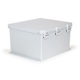 UPCG181610HNLF | Ensto 18 x 16 x 10 Polycarbonate enclosure with hinged cover and nonmetal snap latch