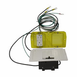 MPL1120A | Eaton 20A GFCI-00 AMBER FACEPLATE ASSEMBLY W/BREAKERS