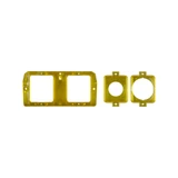 MPL1122 Eaton Power Pedestal Amber Faceplate (30-50 A)