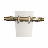 MPL11B Eaton Power Pedestal Complete Water Manifold Assembly (Includes dual 3/4 Hose Bibs with 1/4-Turn Ball Valves)